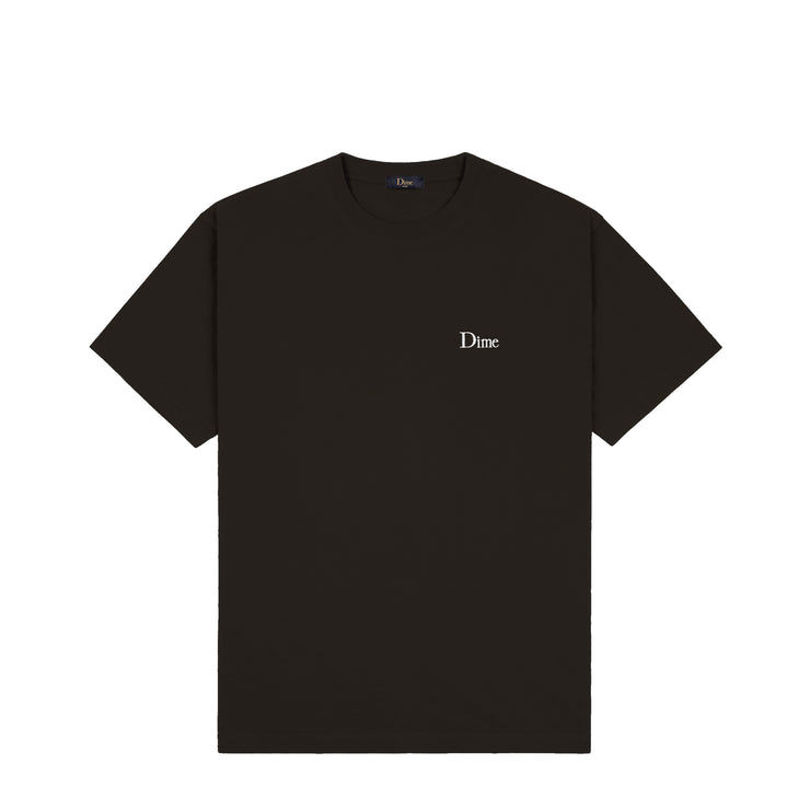 Dime MTL | Small Logo Tee Vintage Black