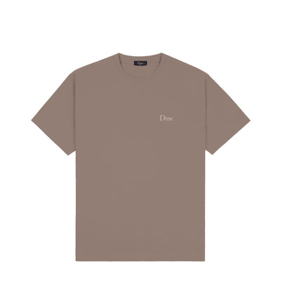 Dime | Small logo Tee Brown - Gallery Streetwear