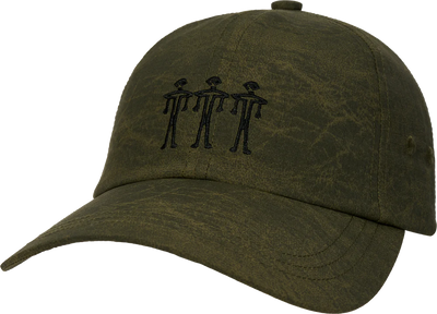 The Trilogy Tapes Dogu Washed Nylon Ripstop Hat – Black