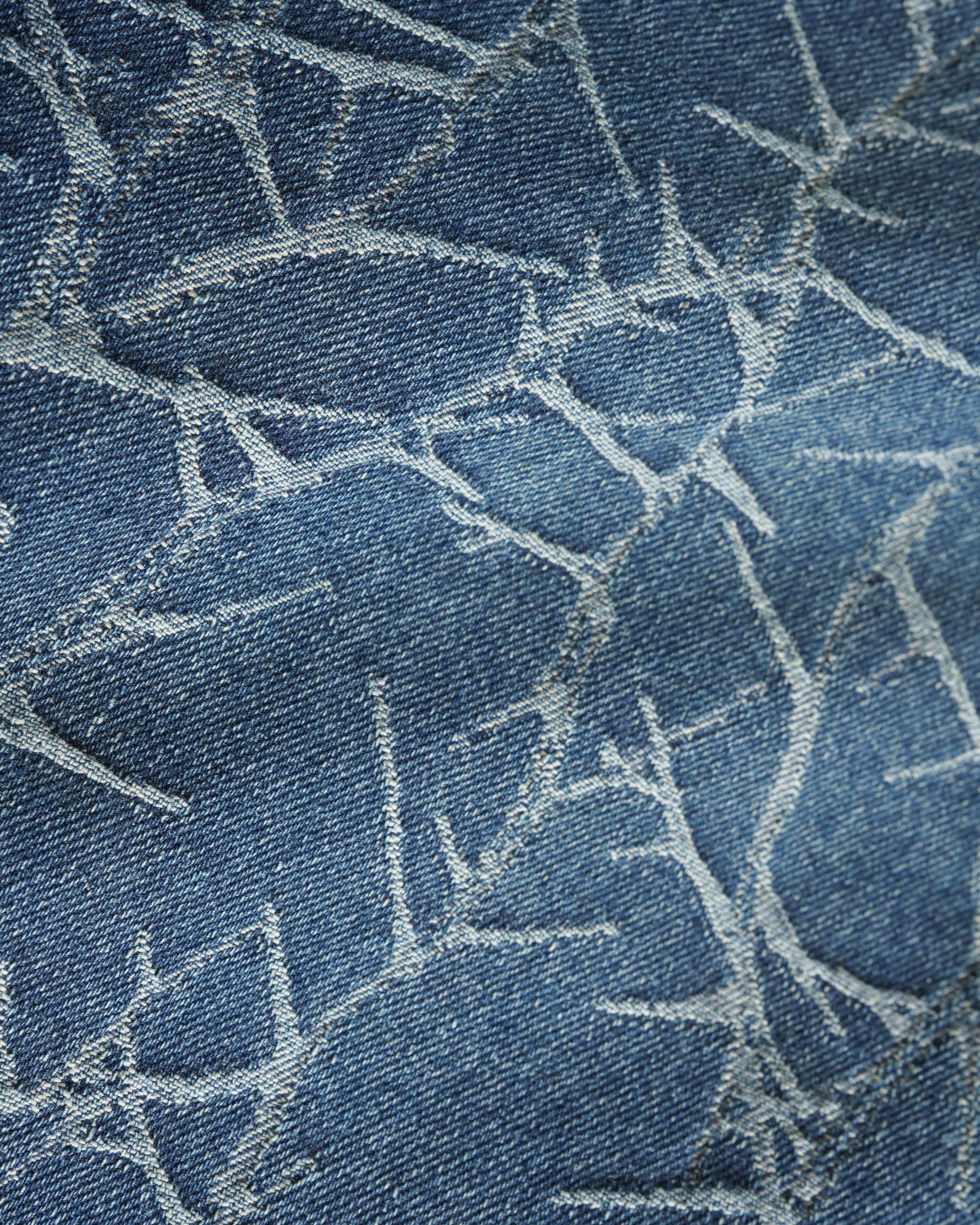 Butter Goods Thorn Camo Wide Cut Denim Jeans – Washed Indigo