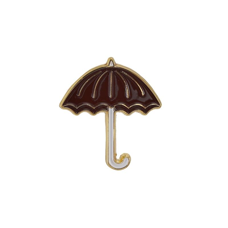 Hélas Umbrella Pins Brown