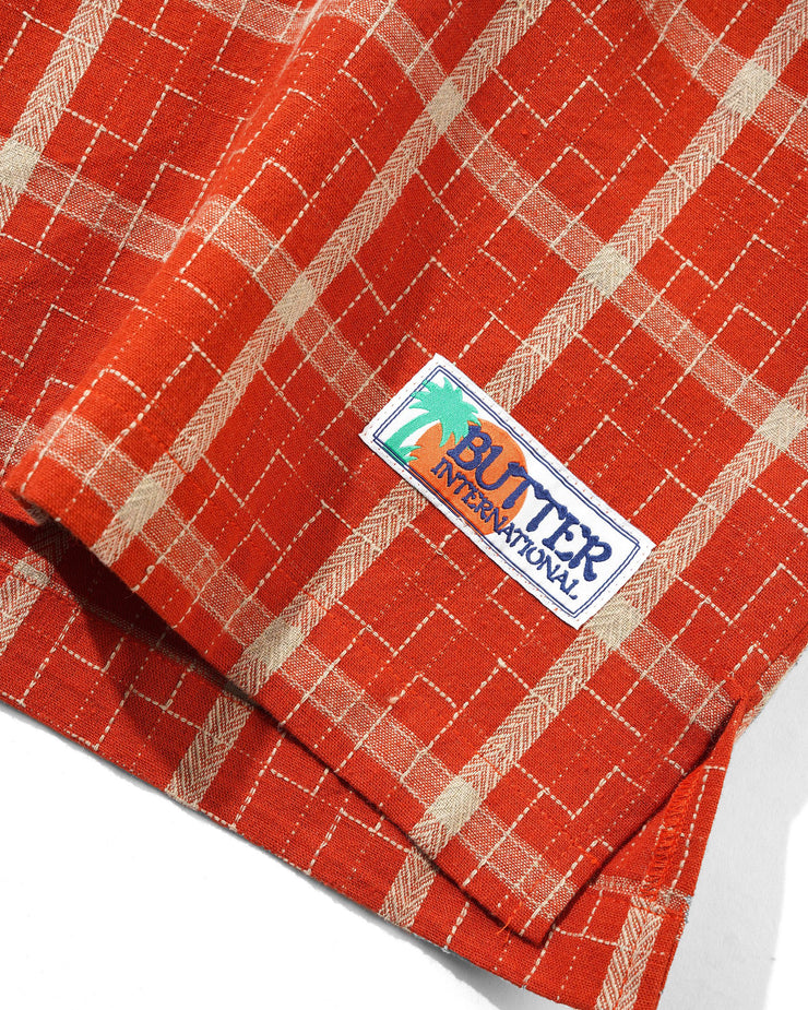 Butter Goods | Vacation S/s Shirt Red