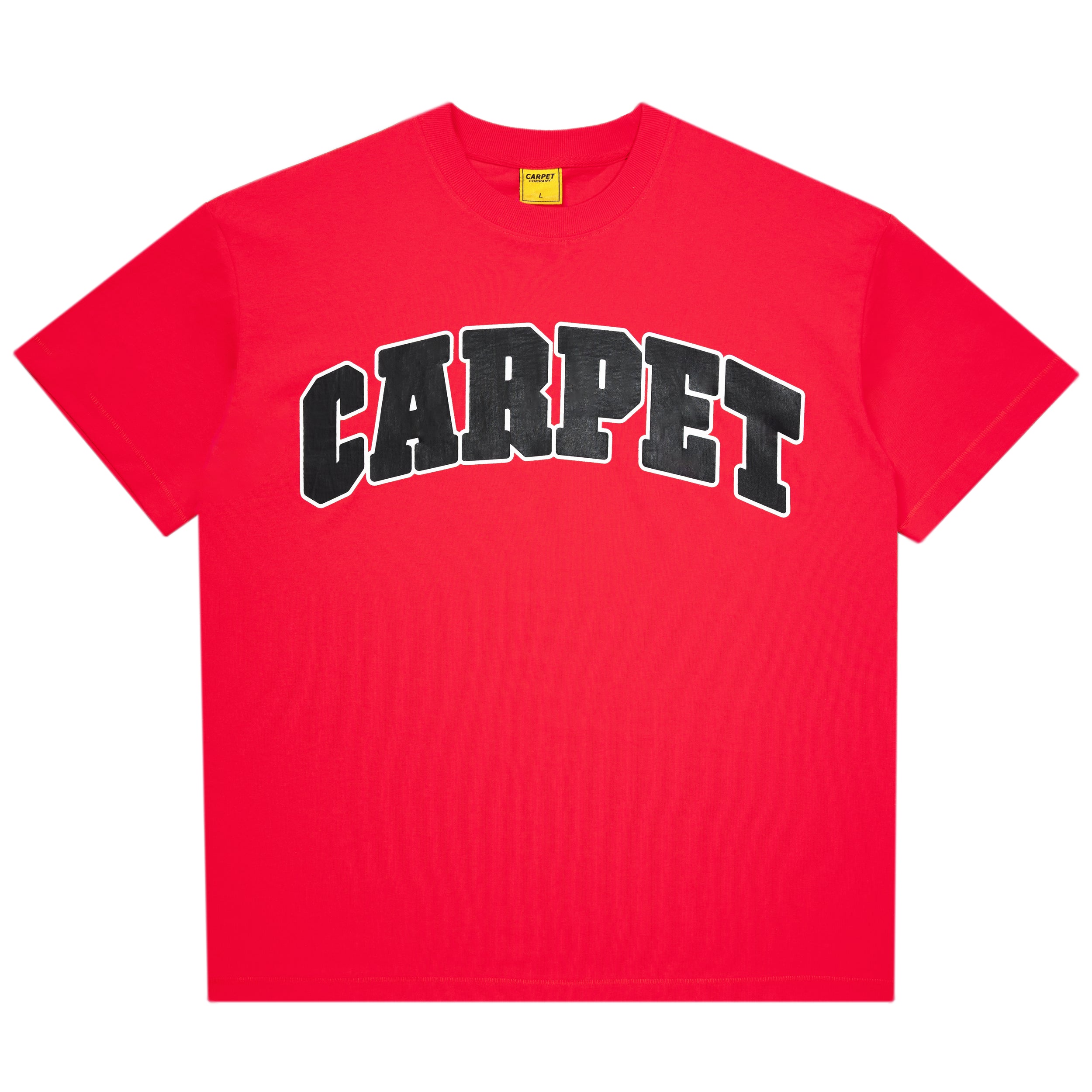 Carpet Company Varsity Tee Red