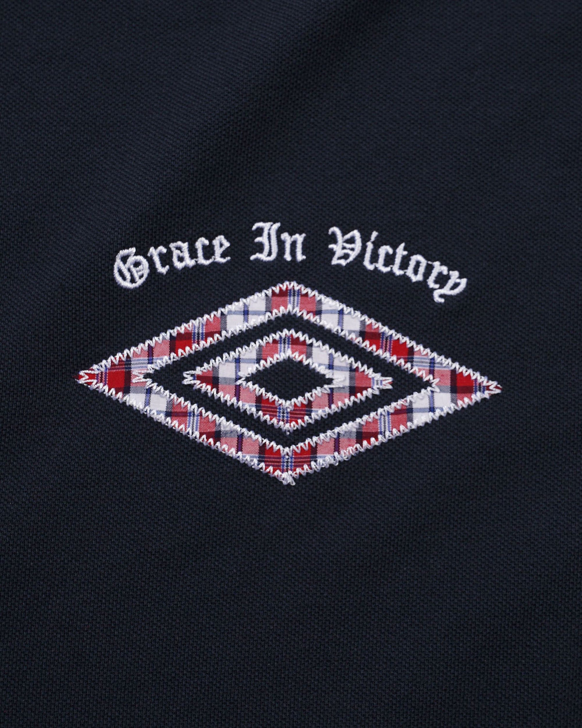 Butter Goods x Umbro Victory Polo Navy / Slate — product shot