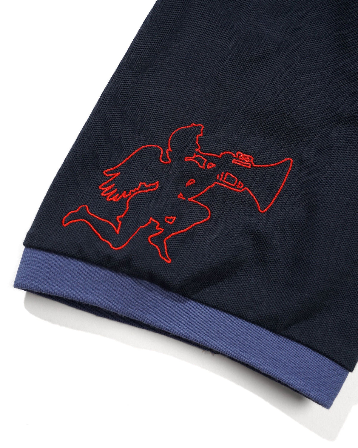 Butter Goods x Umbro Victory Polo Navy / Slate — product shot