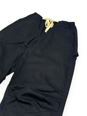 PLEASURES WANDER WIDE LEG PANTS-BLACK - Gallery Streetwear