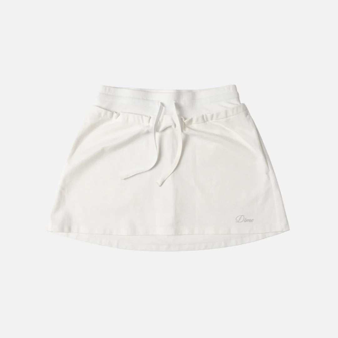 Dime MTL Classic Jersey Skirt Off White