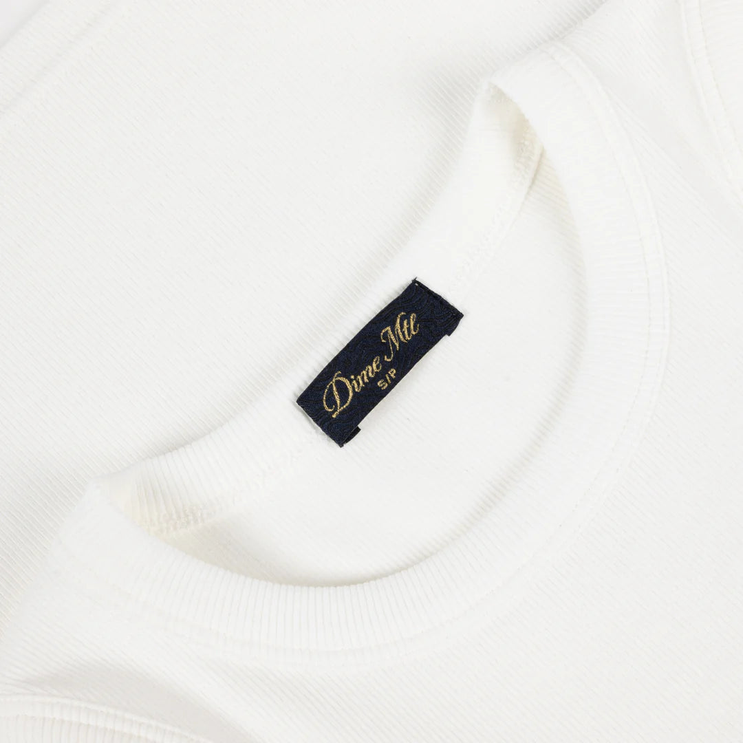 Dime MTL Classic Rib Tank Top Off White