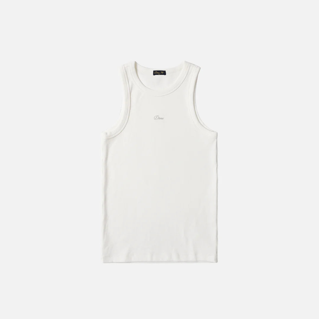Dime MTL Classic Rib Tank Top Off White