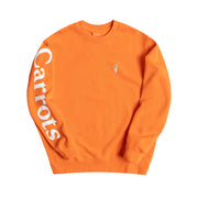 CARROTS WORDMARK CREWNECK SHIRT - ORANGE - Gallery Streetwear