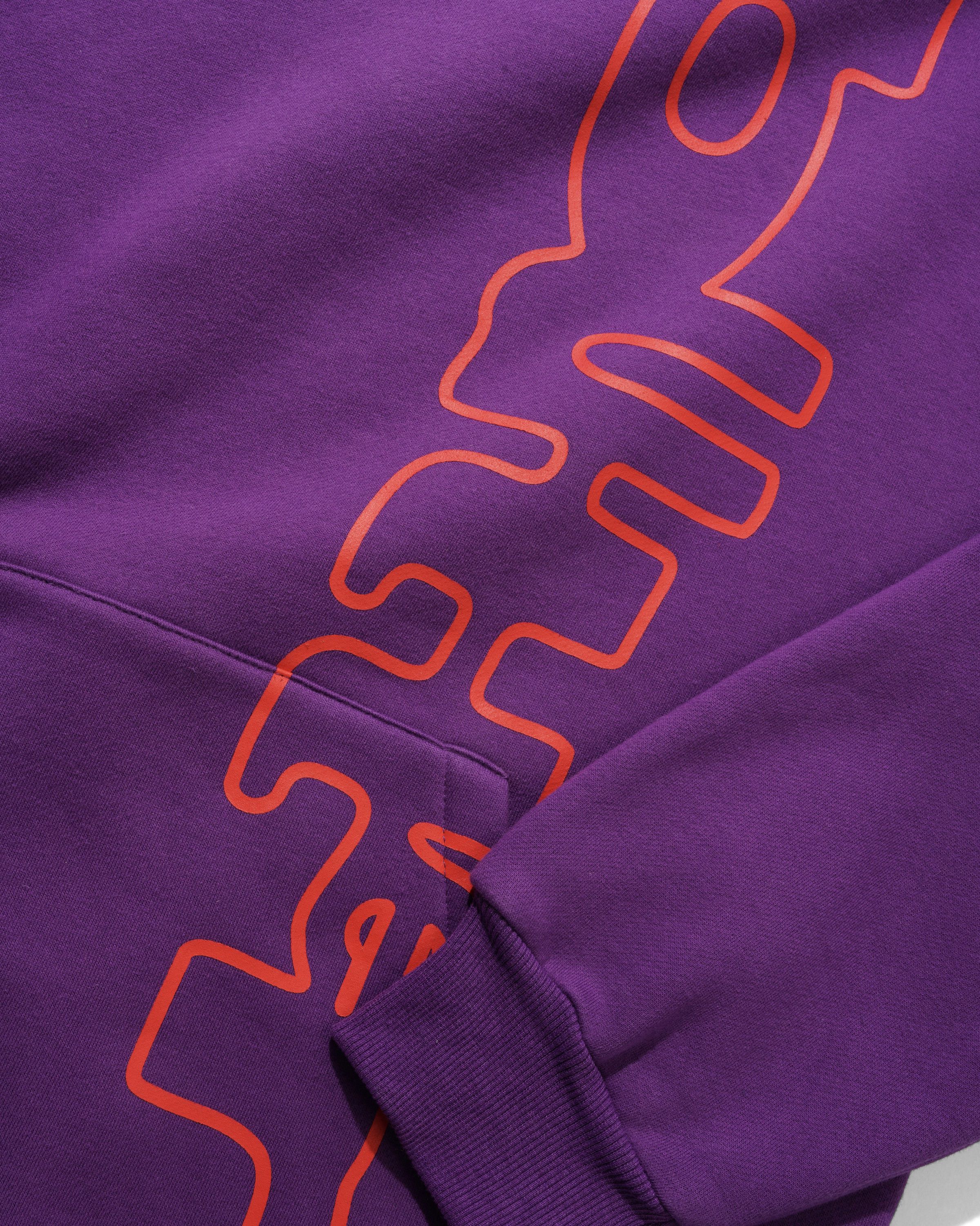 Butter Goods Warped Pullover Hood – Purple