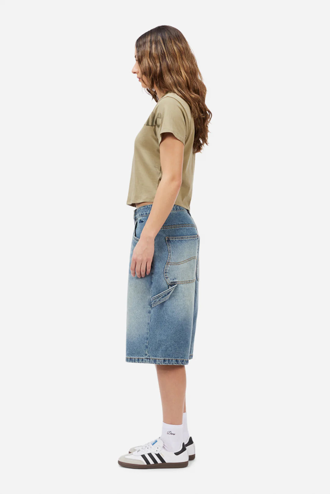 Dime MTL Classic Stencil Tee Olive