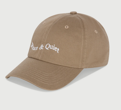 MOPQ Wordmark Dad Hat - Tan - Gallery Streetwear