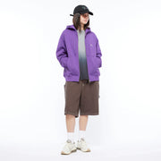 Dime | Cursive zip hoodie - Purple - Gallery Streetwear