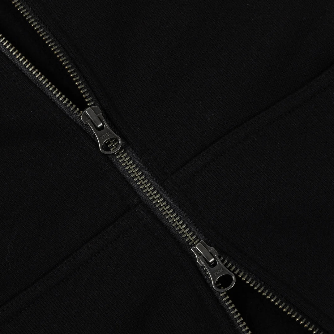 Dime MTL Classic Veins Zip Hoodie Black