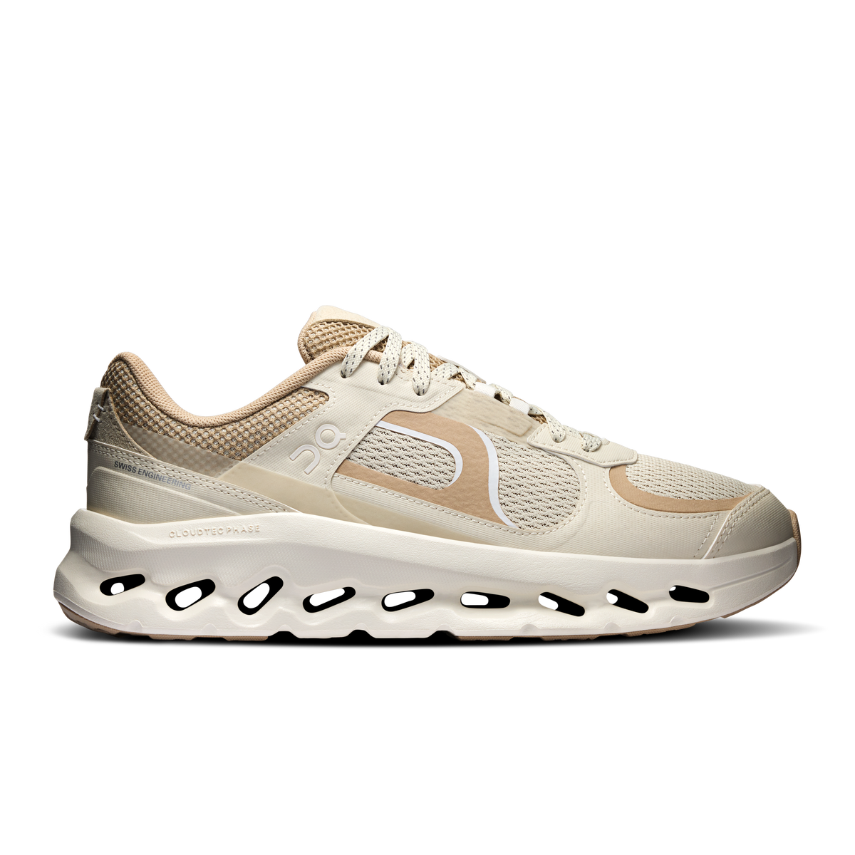 On Cloudtilt Arc men's sneaker in Grain and Ivory, lateral side view