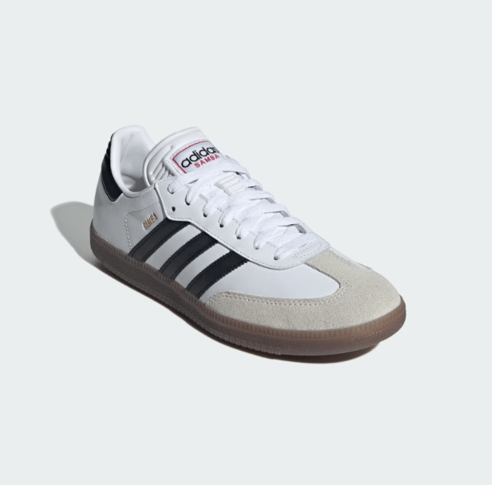 Adidas Samba shoe– White/ Black - Gallery Streetwear
