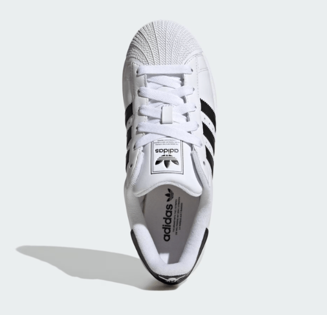 Adidas Women’s Superstar shoe – White/Black - Gallery Streetwear