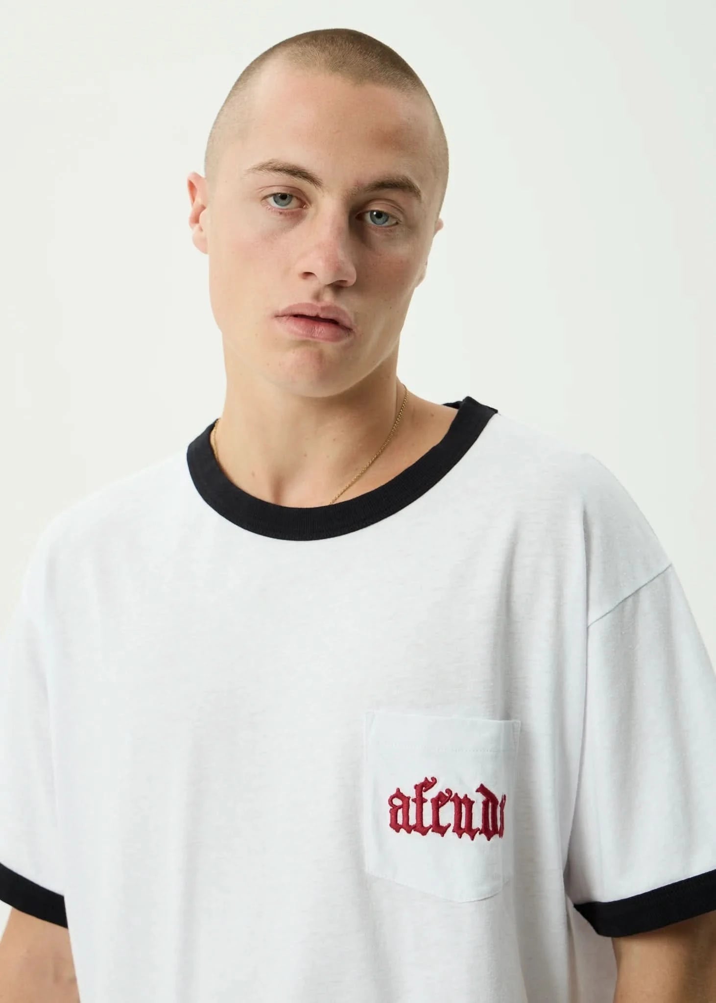 Afends Drop Zone Ringer Tee - Gallery Streetwear