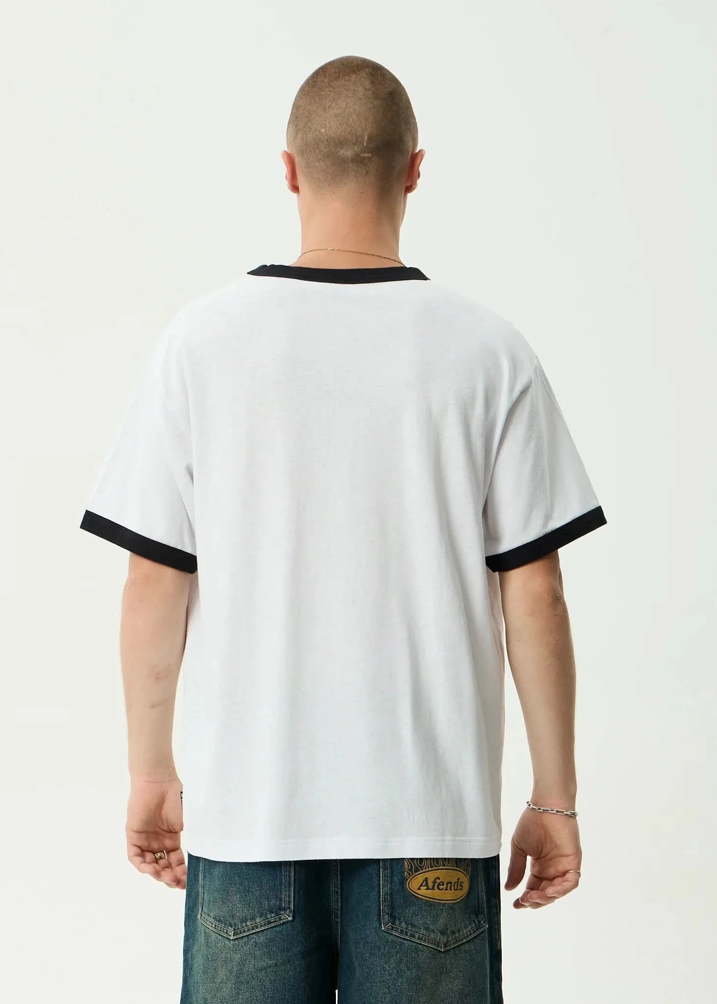 Afends Drop Zone Ringer Tee - Gallery Streetwear