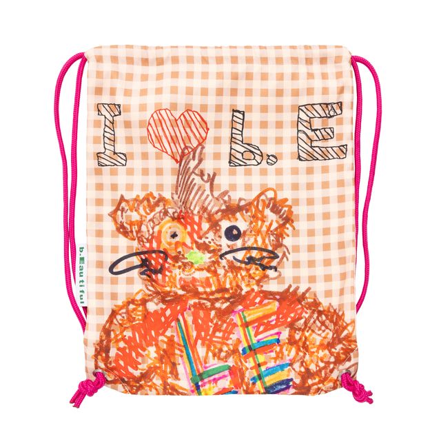 b.Eautiful SHOMAMITANI Draw String Bag