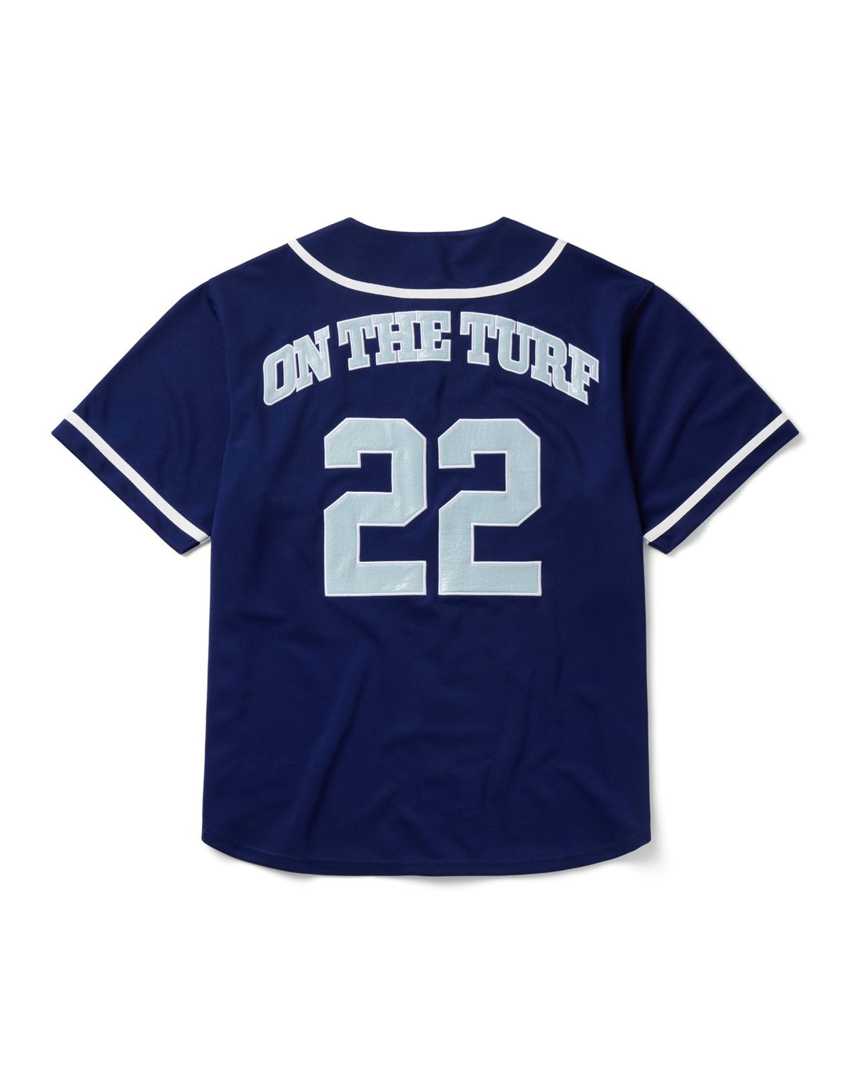 Born X Raised BXR Sport Arch Baseball Jersey – Blue