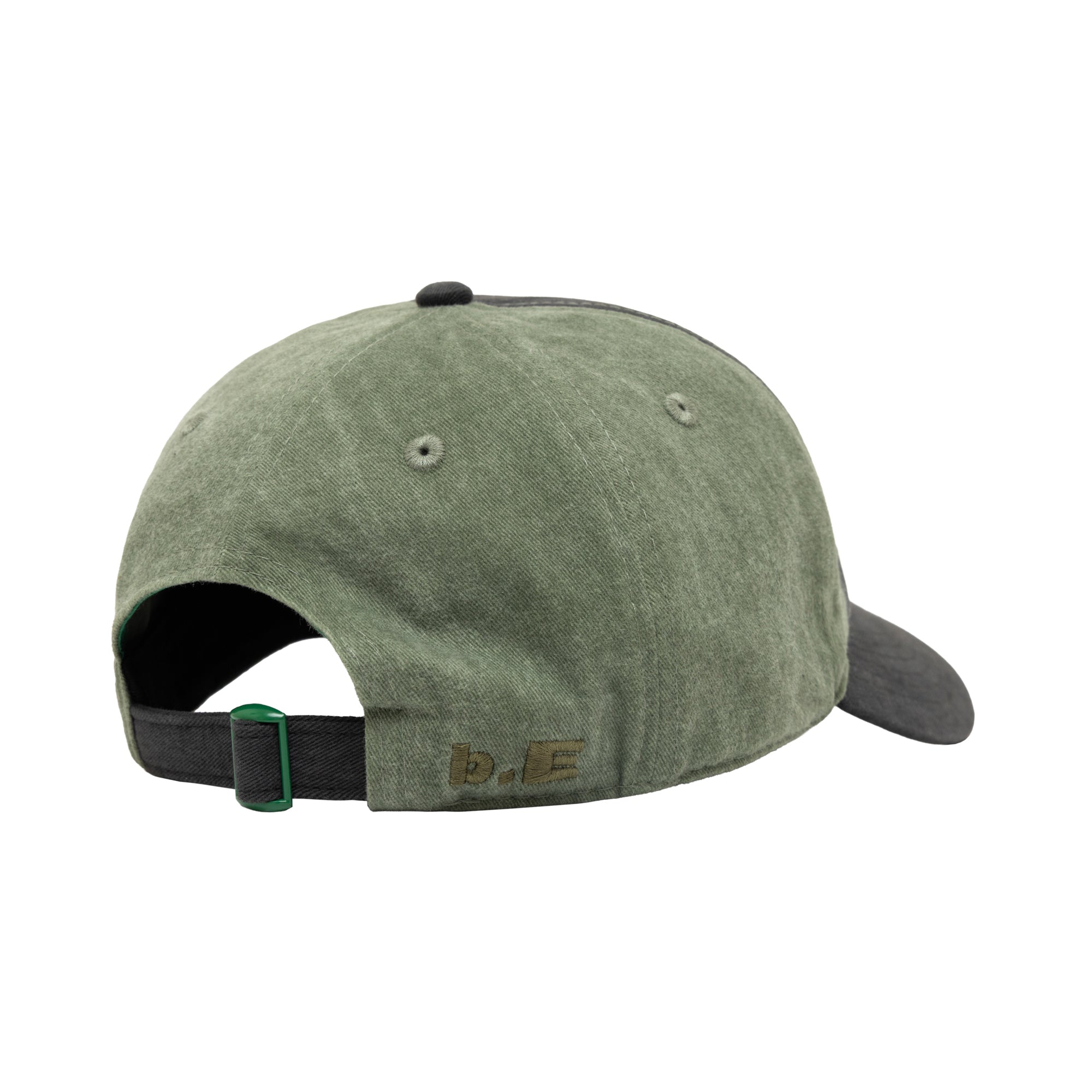 b.Eautiful Empty Low Profile Hat washed black, back detail