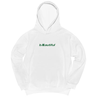 b.Eautiful | Logo Hoodie White