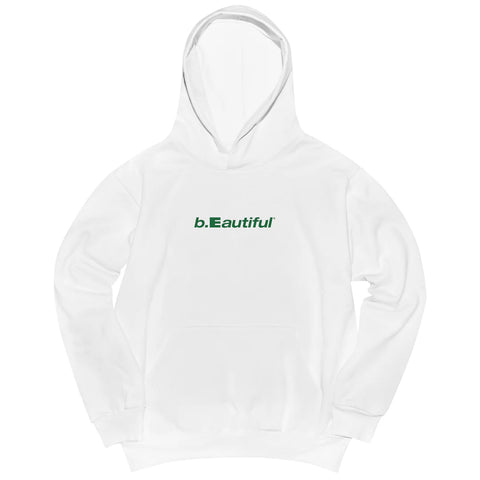 b.Eautiful | Logo Hoodie White