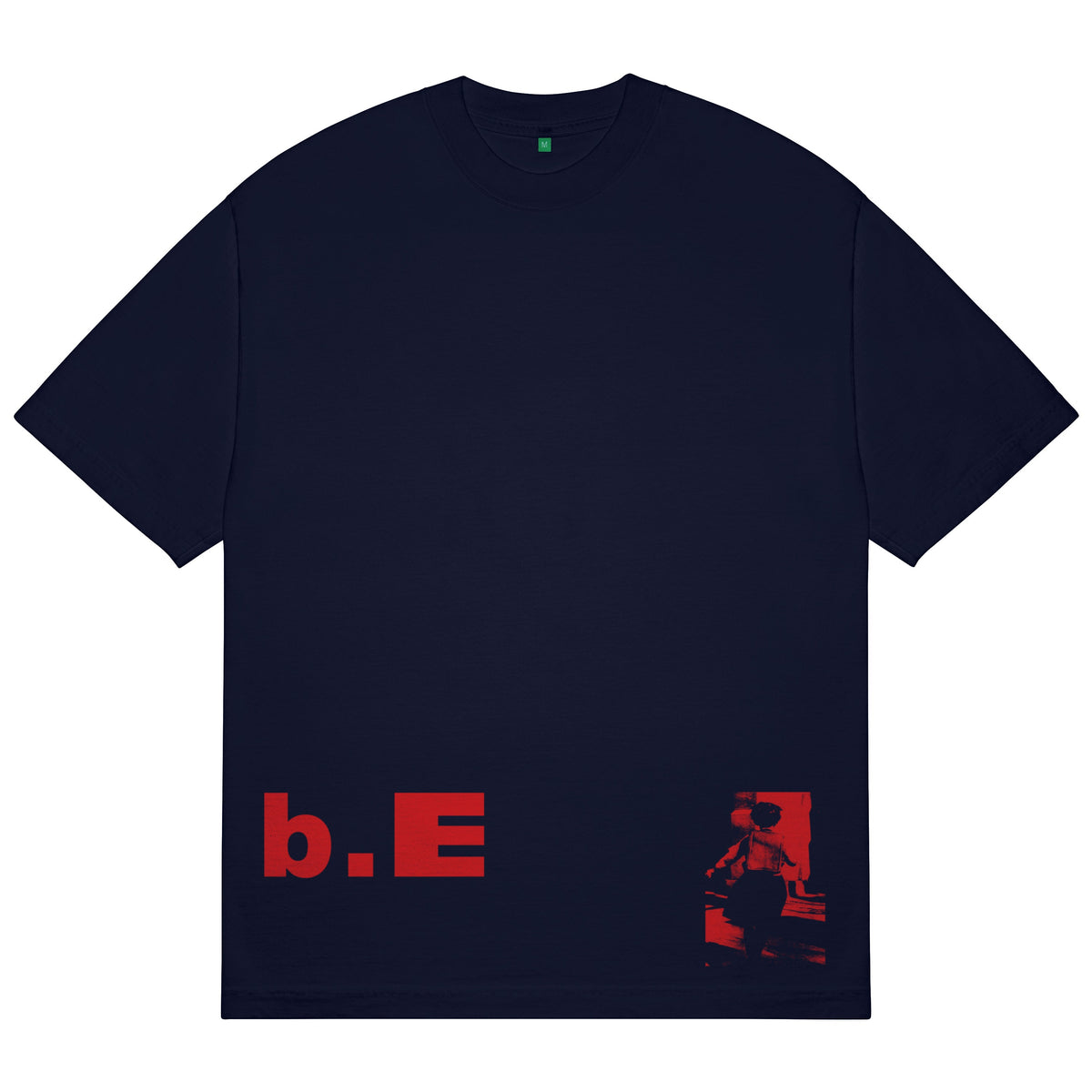 b.Eautiful Randoseru T-Shirt in navy, front graphic — Gallery Streetwear Canada