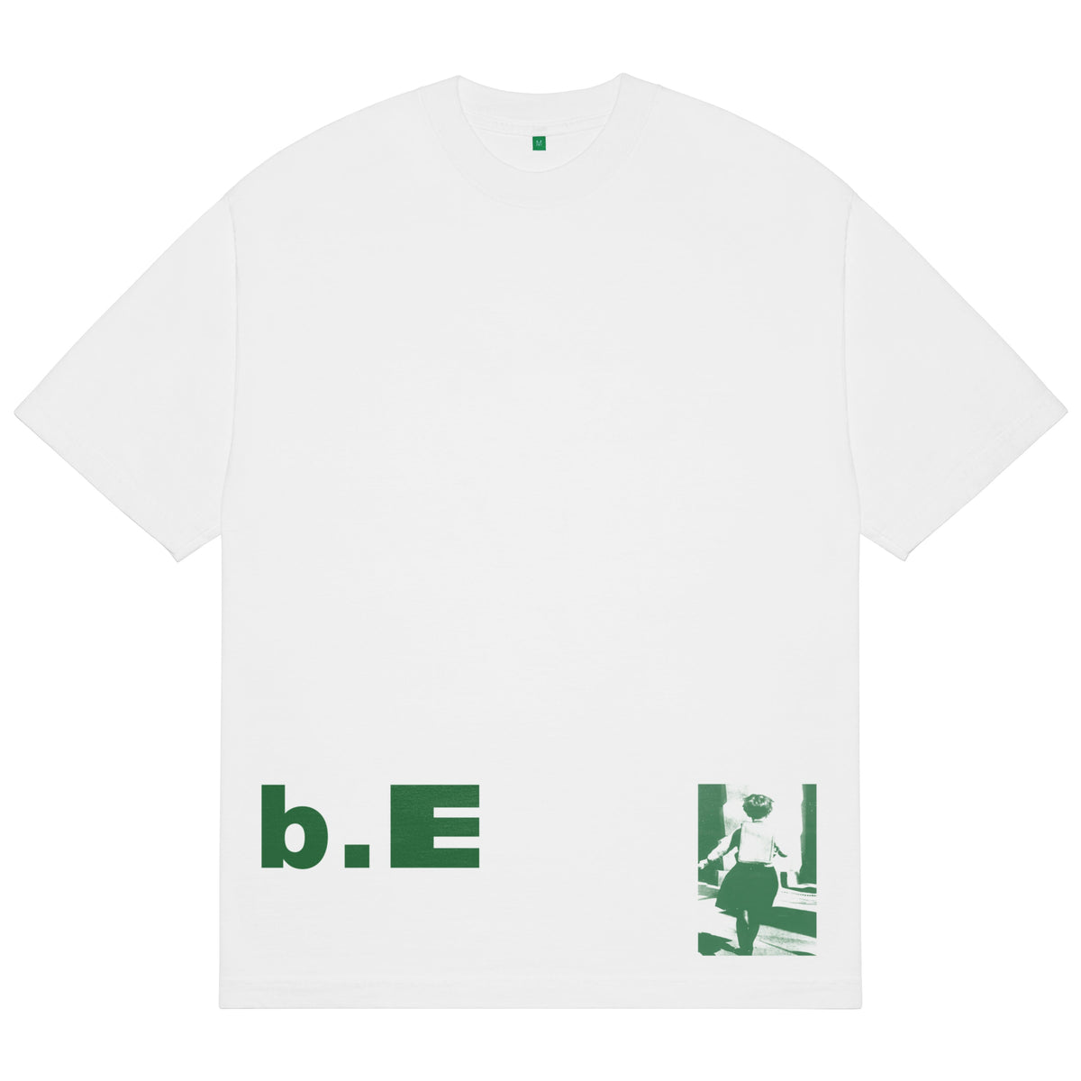 b.Eautiful Randoseru T-Shirt in white, front graphic — Gallery Streetwear Canada