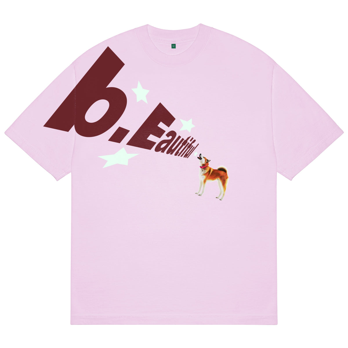 b.Eautiful Wan T-Shirt in pink, front graphic — Gallery Streetwear Canada