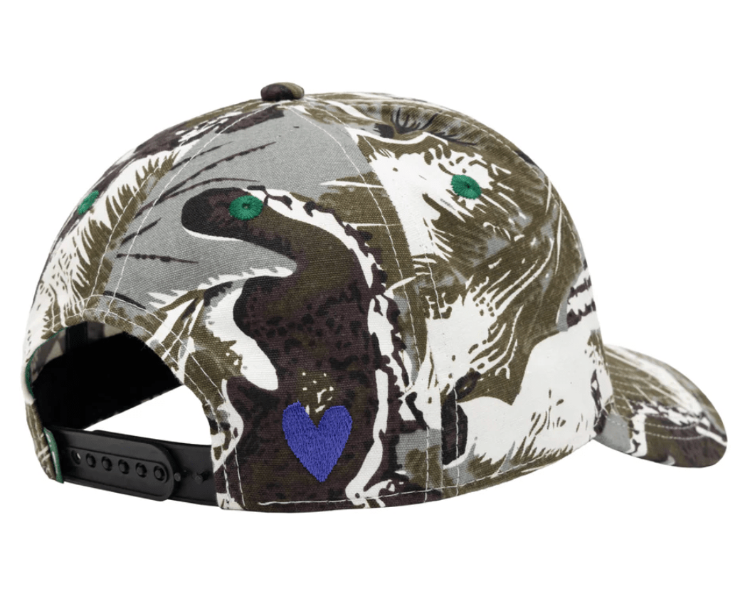 b.Eautiful b.E Hat - Oak Camo / Deep Blue - Gallery Streetwear