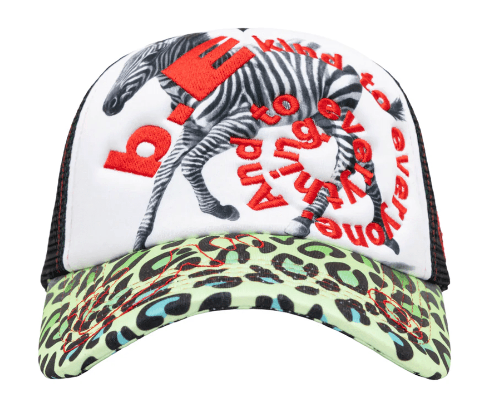 b.Eautiful Bi Foam Trucker Hat - Baby Zebra - Gallery Streetwear