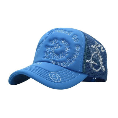 b.Eautiful | b.i Foam Trucker Hat – Beach Blue