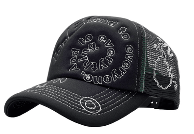 b.Eautiful Bi Foam Trucker Hat – Black