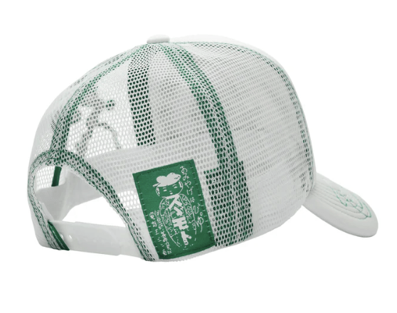 b.Eautiful b.i Foam Trucker Hat – White/Green - Gallery Streetwear