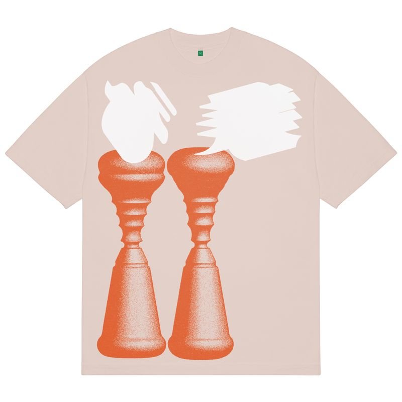 b.Eautiful x Kenichi Kuromaru | Ice Cream T-Shirt – Light Pink - Gallery Streetwear