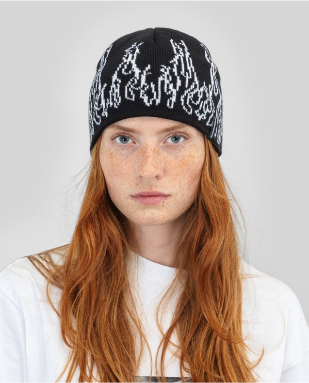 Beyond Medals Warning Beanie - Gallery Streetwear