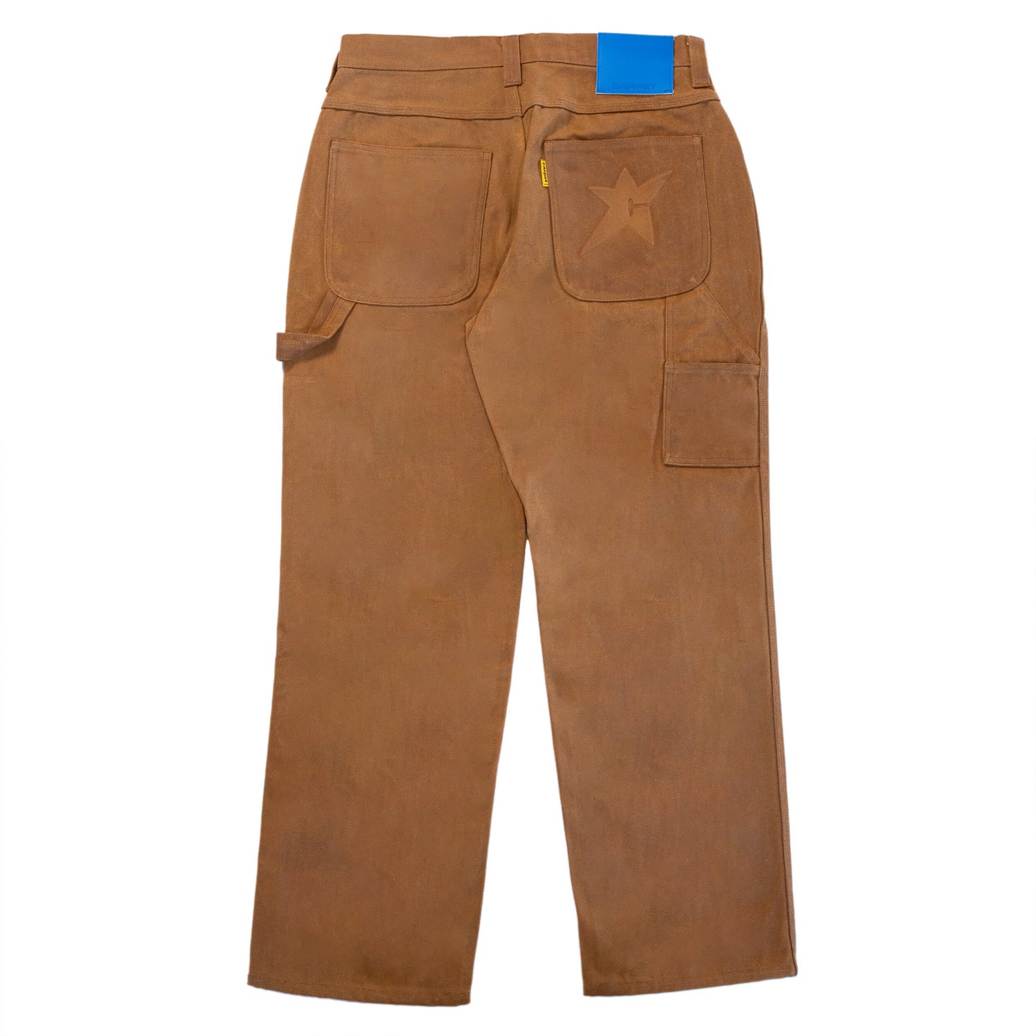 Carpet Company Waxed Canvas Work Pants Brown