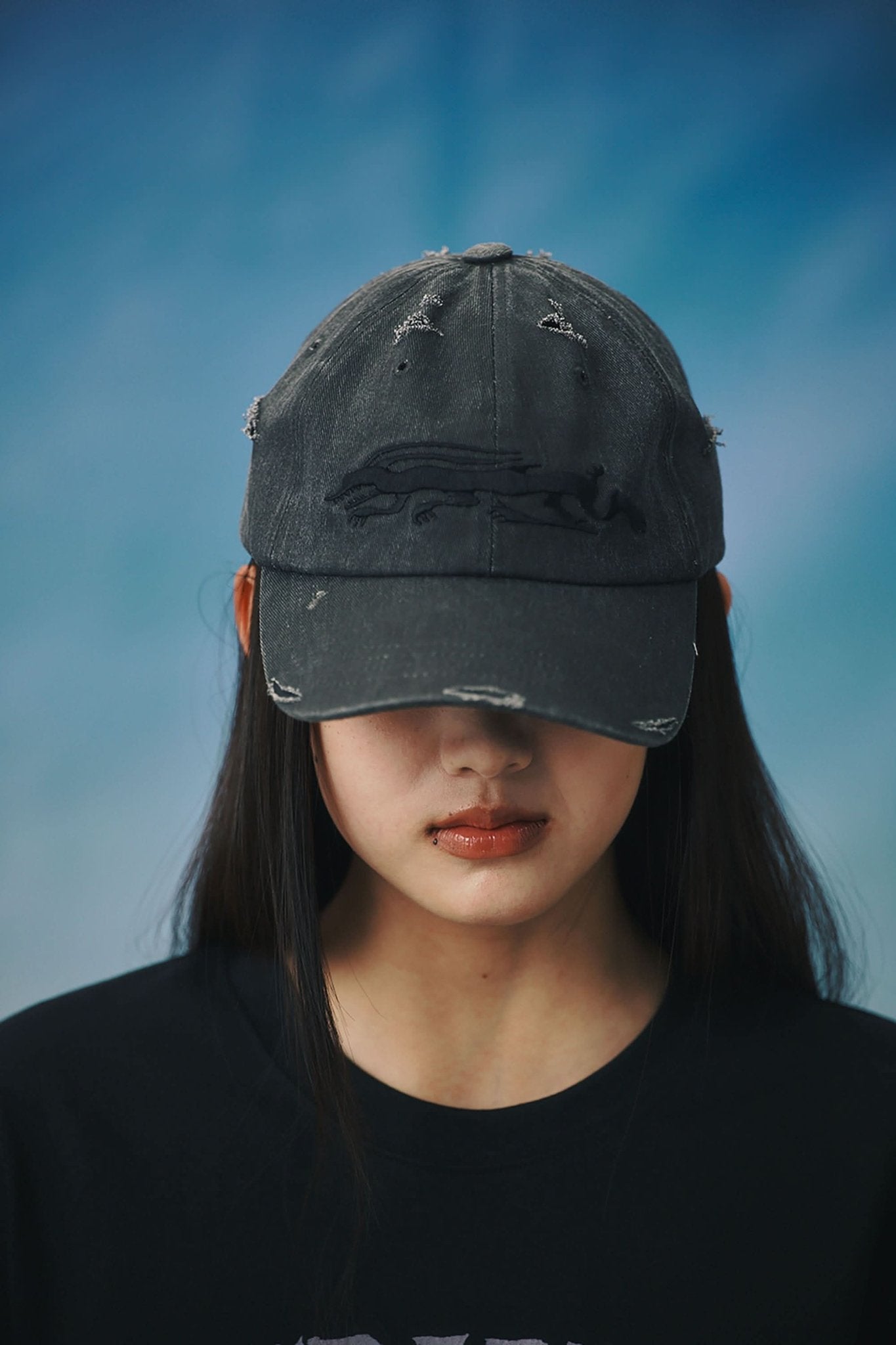 BS Rabbit Dirty Washed Cap - Gallery Streetwear