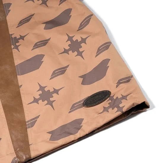 BS Rabbit JS Cut Panel Hooded Jacket – Brown - Gallery Streetwear