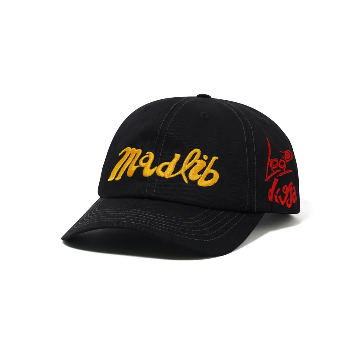Butter Goods Alias 6 Panel Cap (Madlib Collection) - Gallery Streetwear