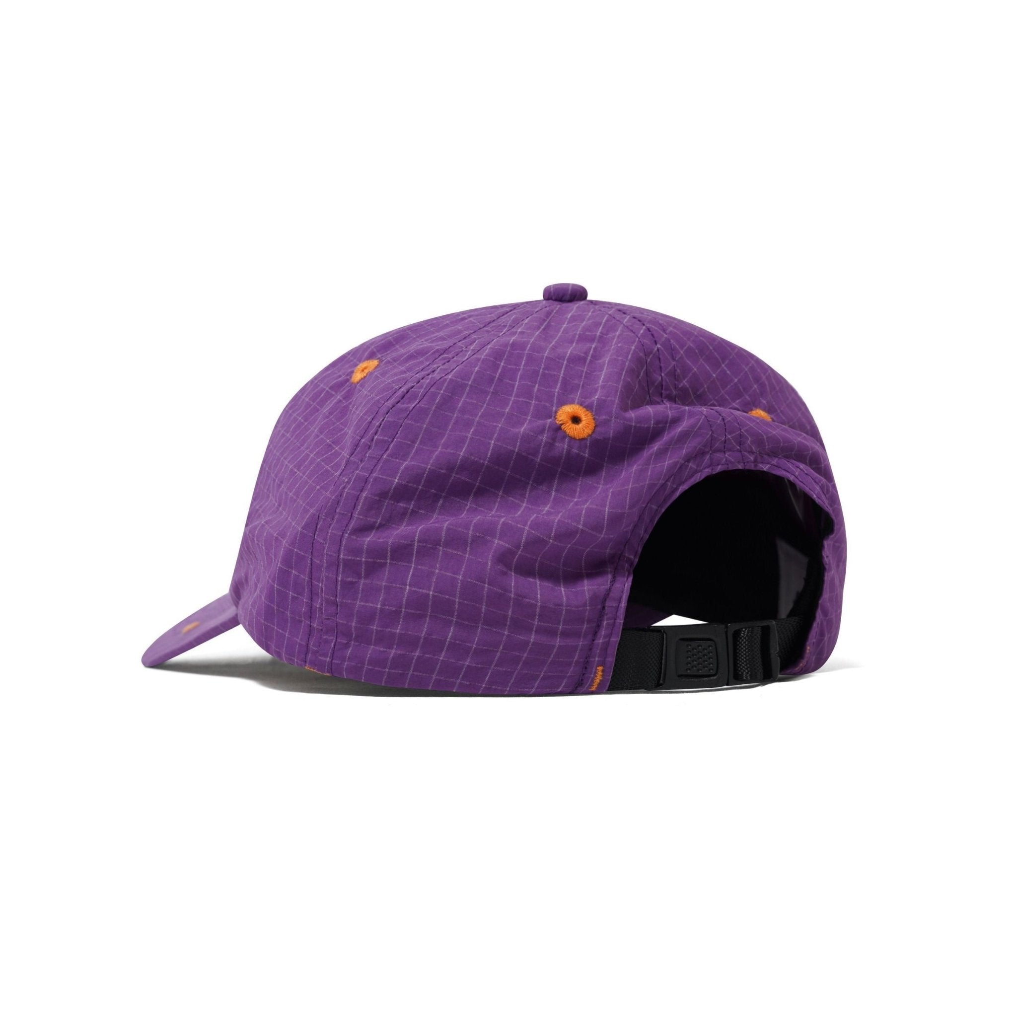 Butter Goods All Terrain 6 Panel Cap – Berry Ripstop Nylon Hat - Gallery Streetwear