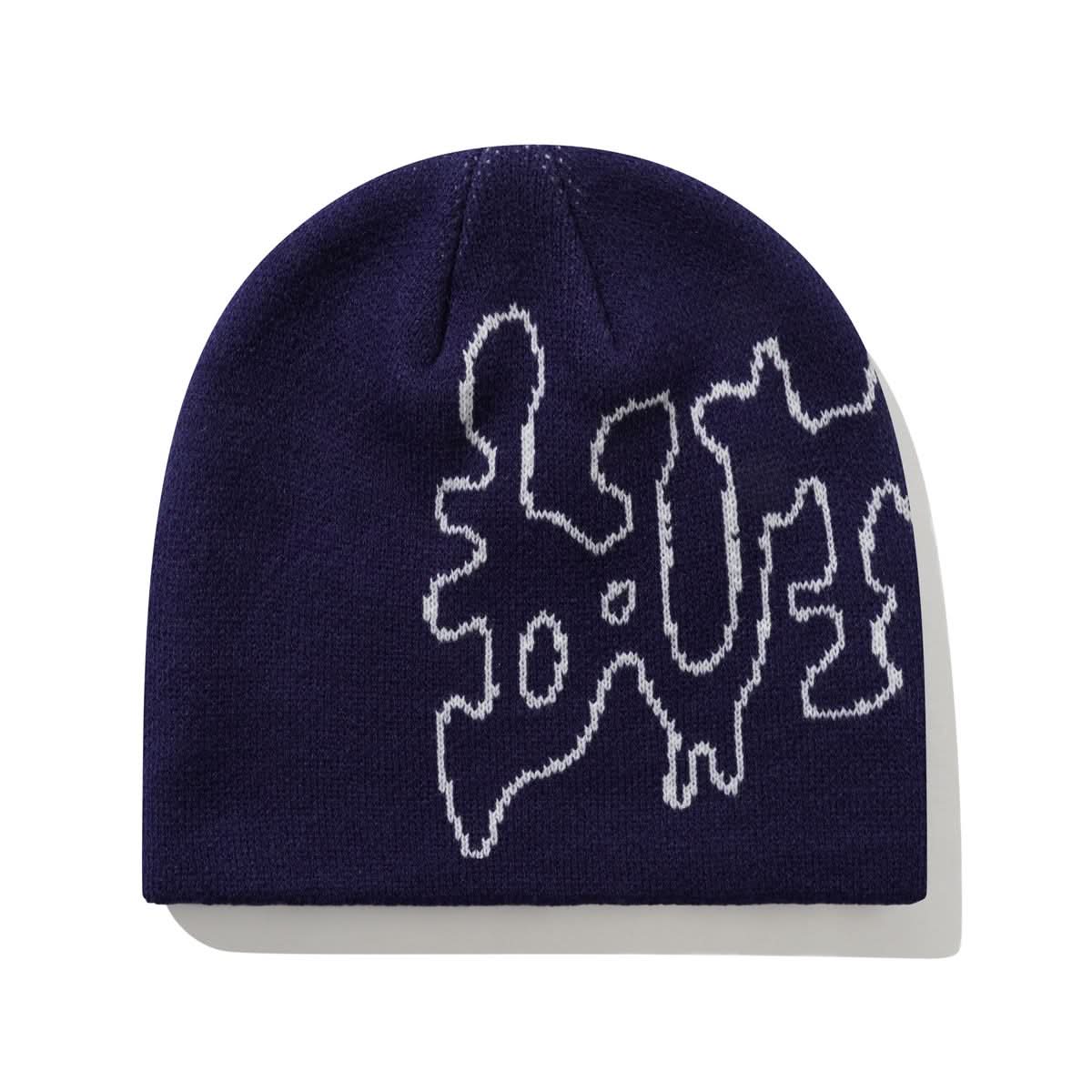 Butter Goods Blotch Skully Beanie - Gallery Streetwear