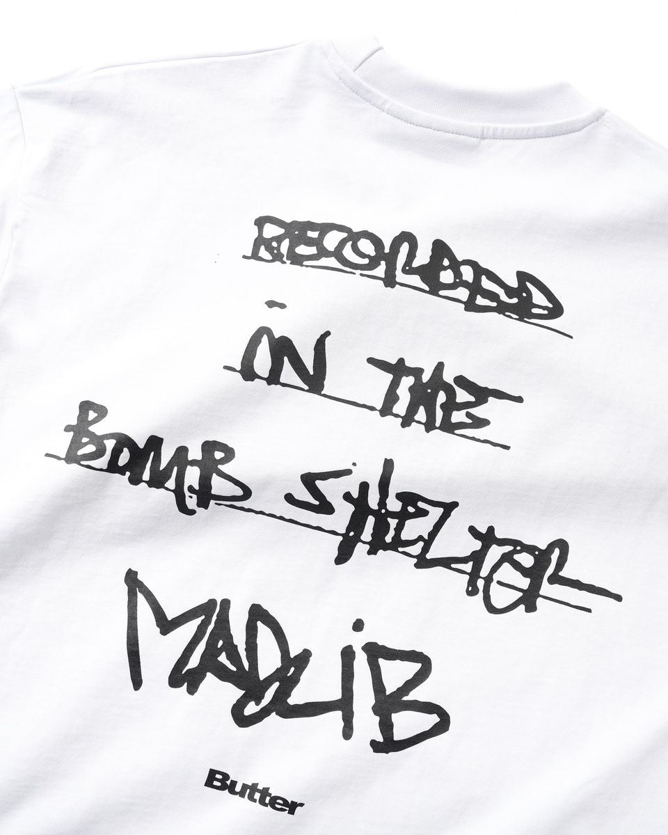 Butter Goods Bomb Shelter Tee (Madlib Collection) - Gallery Streetwear