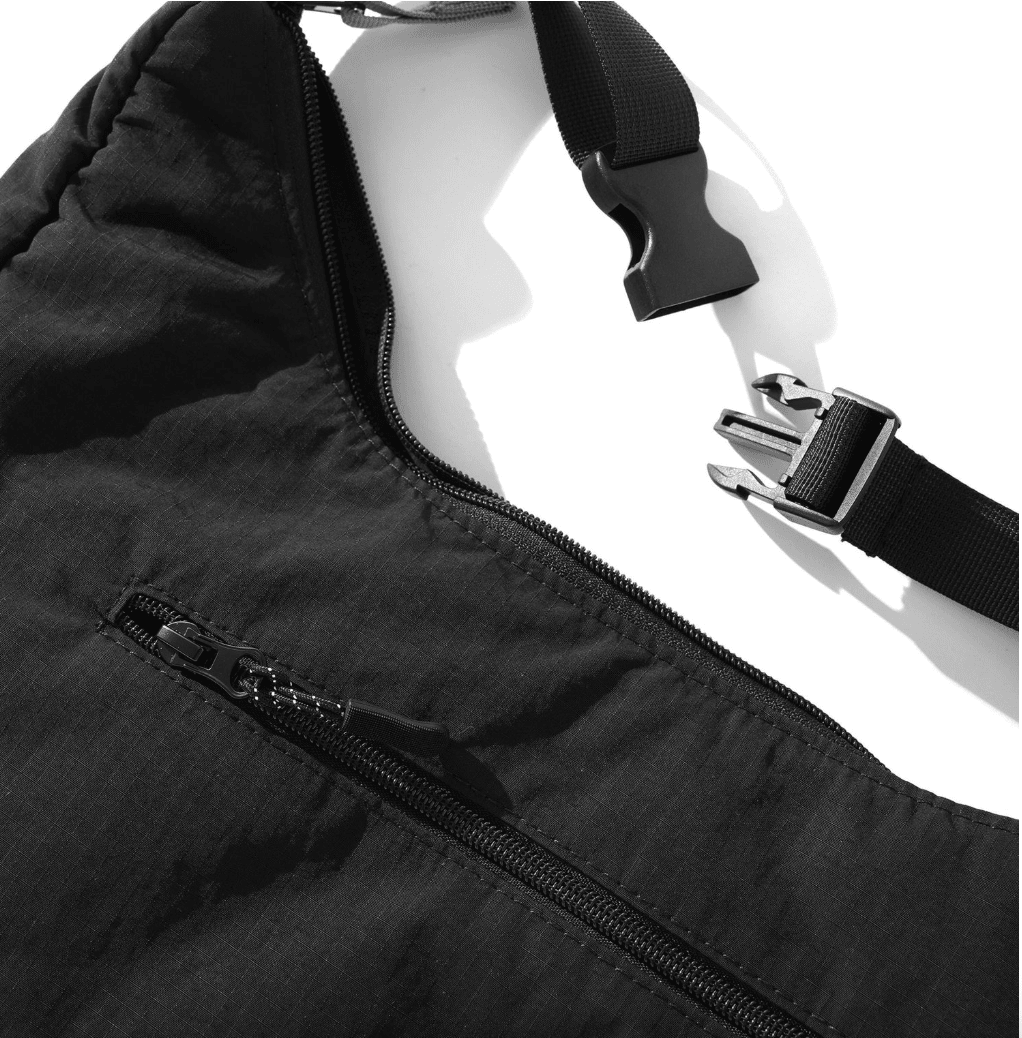 Butter Goods Cross Body Bag - Black - Gallery Streetwear