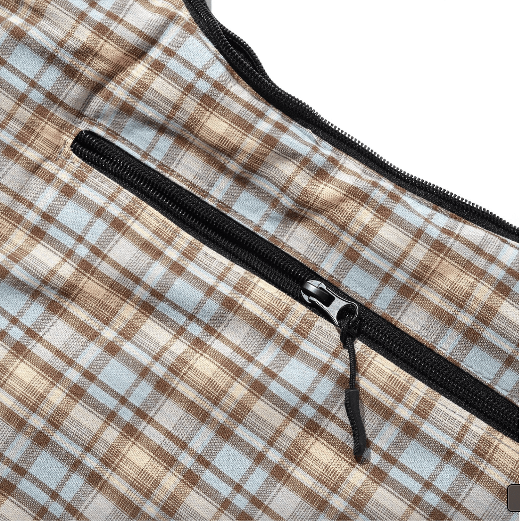 Butter Goods Cross Body Bag - Plaid - Gallery Streetwear