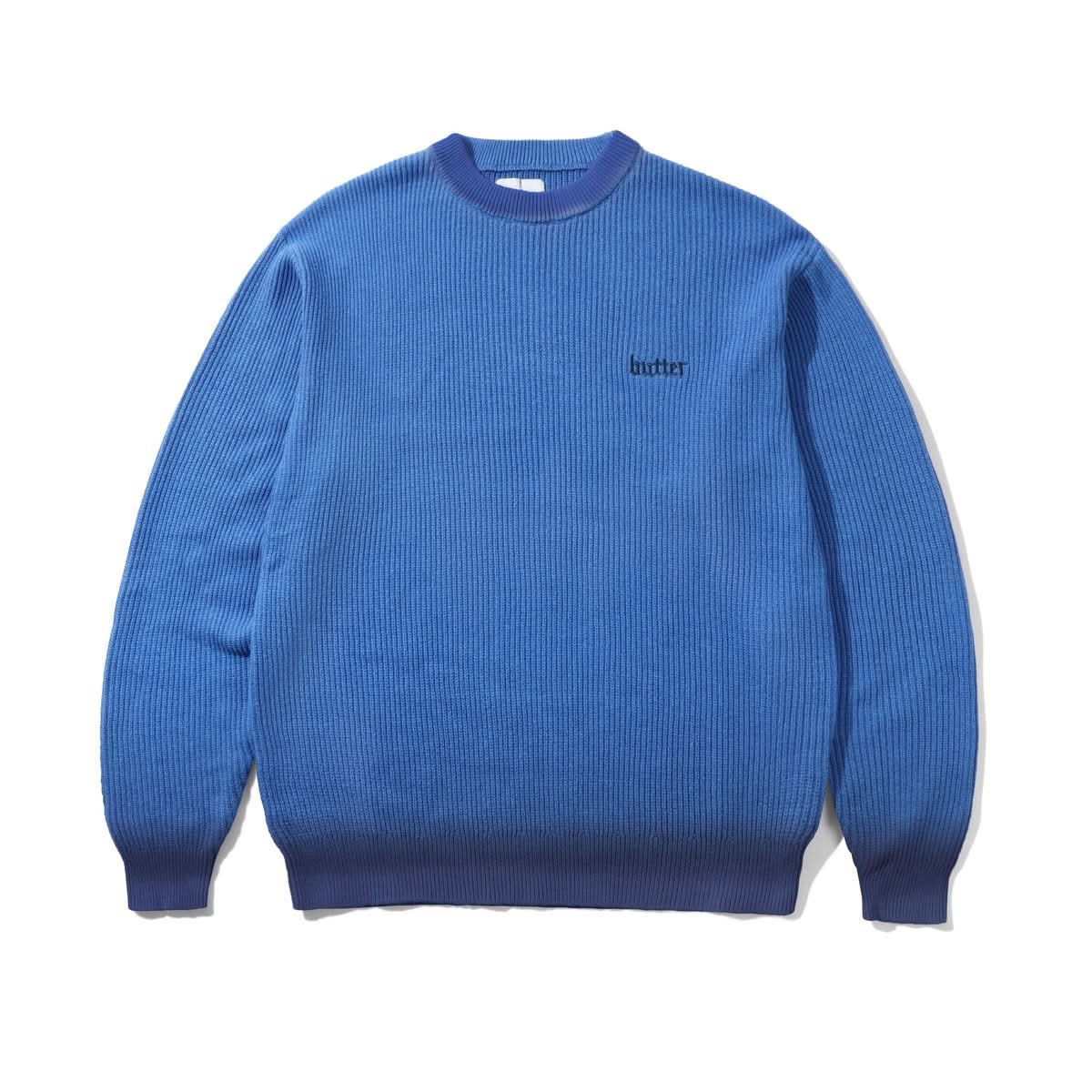 Butter Goods Fade Knit Sweater – Ocean - Gallery Streetwear