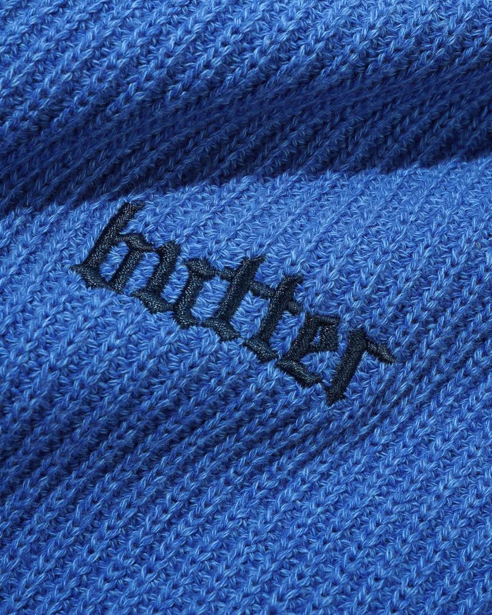 Butter Goods Fade Knit Sweater – Ocean - Gallery Streetwear